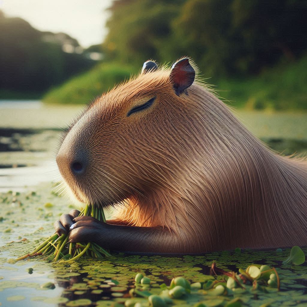 capybara eat